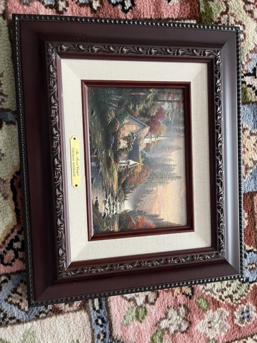 Thomas kinkade forest chapel - kinkade,