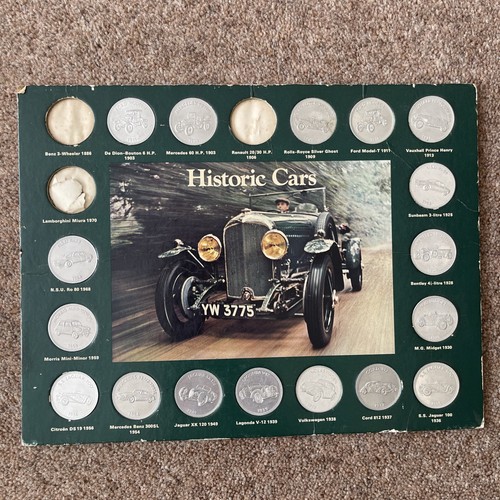 Historic cars from shell coin - cars,