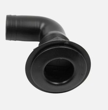 Black Thru Hull Fitting 90