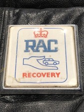 Vintage RAC Recovery Badge Car