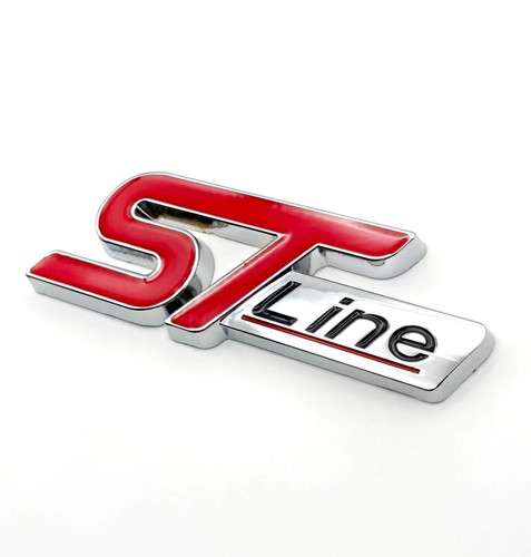 Silver red line - red, metal