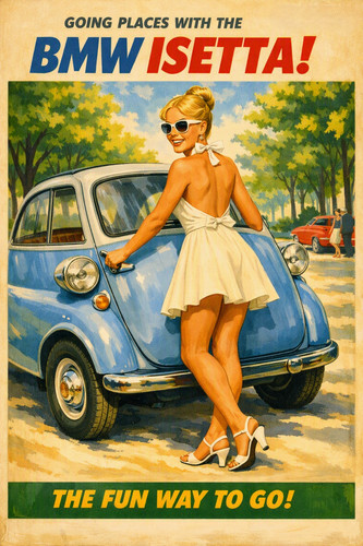 Classic bmw isetta - classic,
