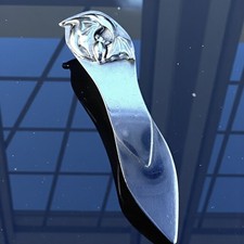 Art Nouveau Bat  & Moon Solid