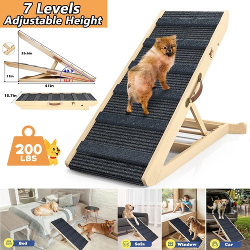 Adjustable heights dog pet - adjustable,