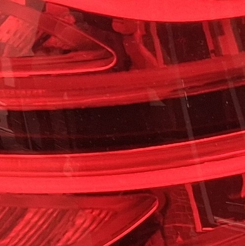 Mercedes gle rear light - rear, off