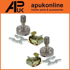 2x Battery Cover Screw Nut for Case International IH 453 475 523 553 554 Tractor