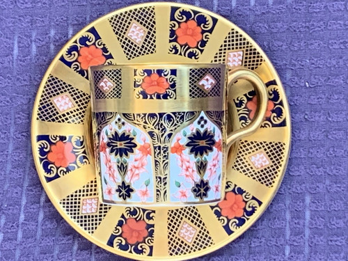 2pcs royal crown derby old - royal,
