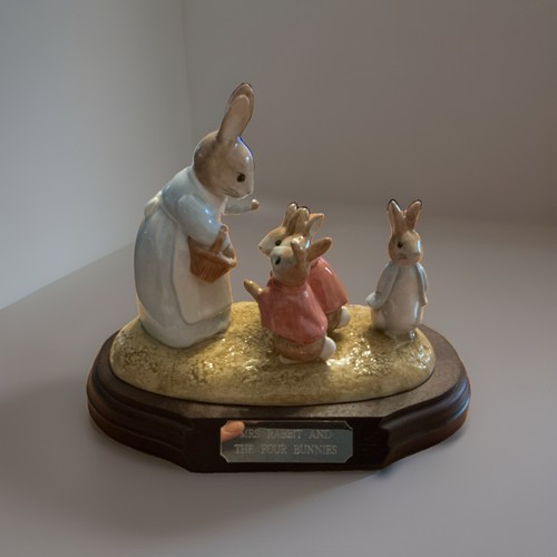 Beswick beatrix potter tableau - beatrix,