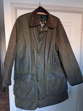 Barbour Northumbria Men's Wax Jacket C40/102cm VGC (chest measurement 50")