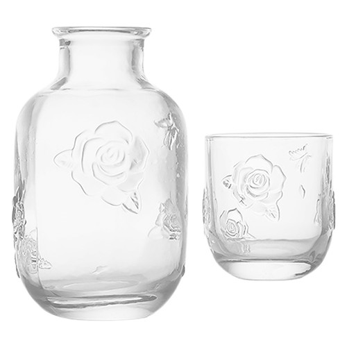 Reusable glass teapot set - reusable,