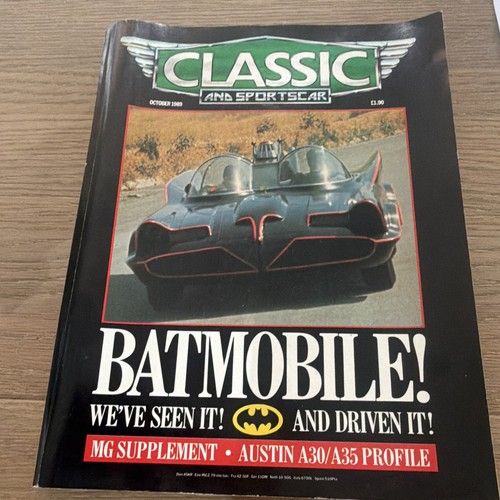 Classic sports car oct 1989 - &,