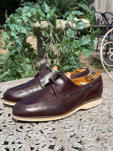 John lobb boat shoes - shoes, brown