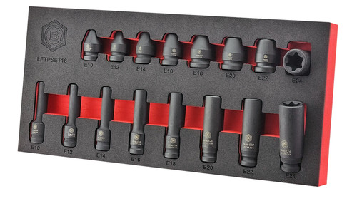 Drive impact e torx - 1/2",