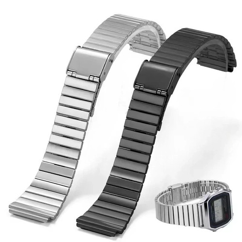 Metal watch strap for casio - strap,