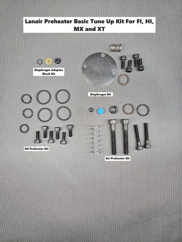 Waste oil heater - oil, parts