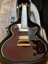 Orville by Gibson Les Paul Custom 1992 Wine Red w/ HSC Ebony Fretboard & Gibson 