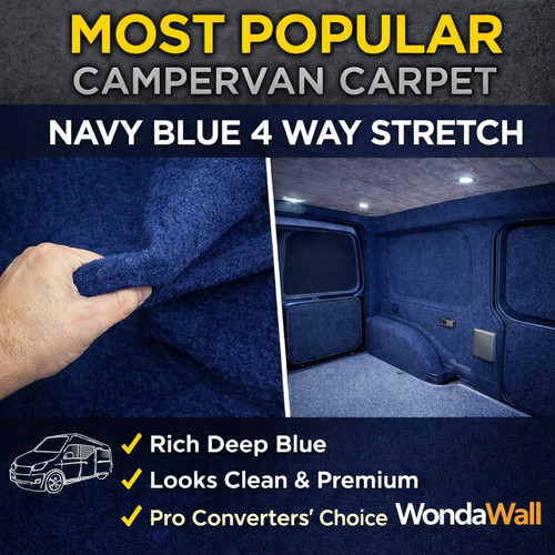 Navy blue way stretch - navy,