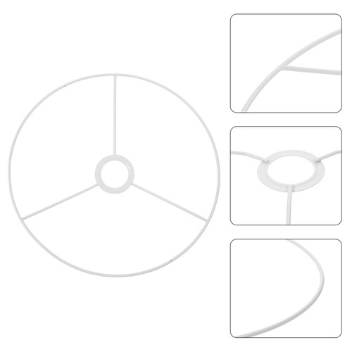 Round lampshade frame iron - lampshade, 30