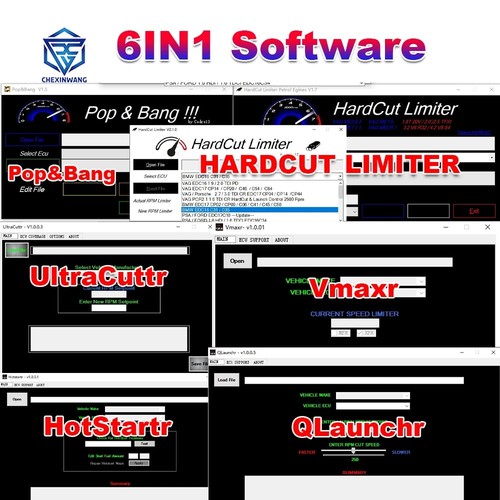 Ecu software 6in1 - software,