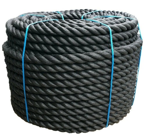 24mm black polypropylene - black, rope