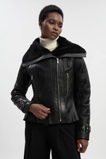 Karen Millen Short Shearling