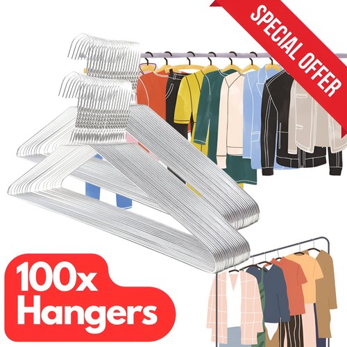 X100 plain wire - plain, hangers