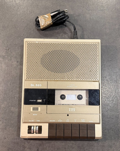 Vintage itt 520 - itt, portable