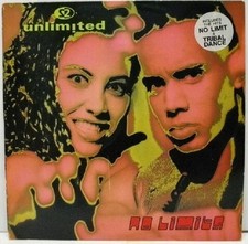2 Unlimited ‎– No Limits / Tribal Dance / Faces /  Maximum Overdrive 12" Rare LP