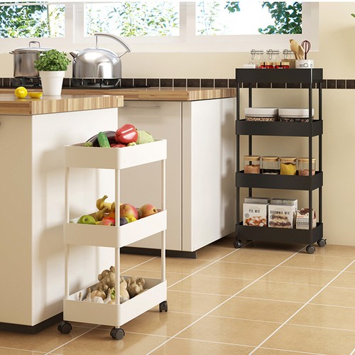 Tier rolling kitchen trolley - 5,