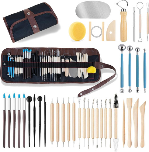 Pottery sculpting tools set - tools,