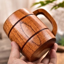 300ml Wooden Beer Mug Prevent