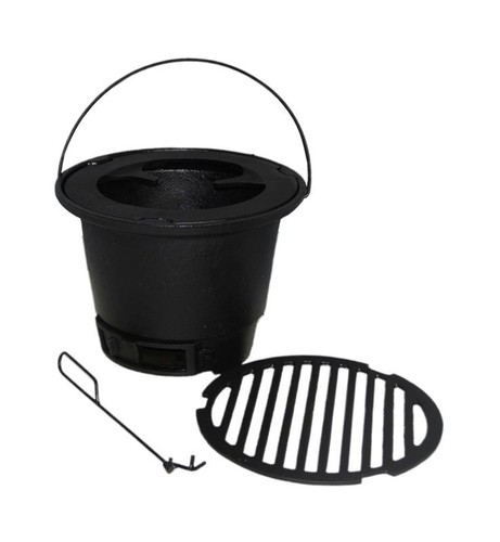 Cast iron bbq fire - cast,