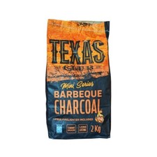 Texas Club Premium Restaurant Grade Hardwood Lumpwood Charcoal BBQ Barbecue 2kg