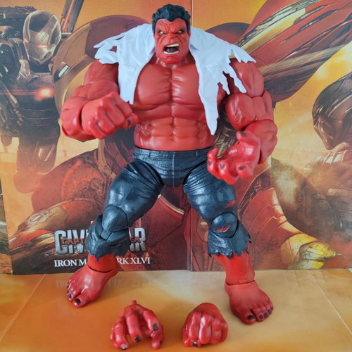 Marvel legends red increcible - marvel,