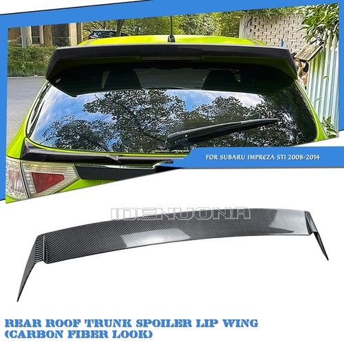 Rear trunk roof spoiler wing - roof,