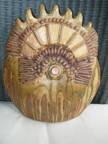 Bernard rooke vase brutalist - bernard,