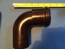 glow worm black plume flue elbow 90 bend 60mm OD A2044600  new FREE POST