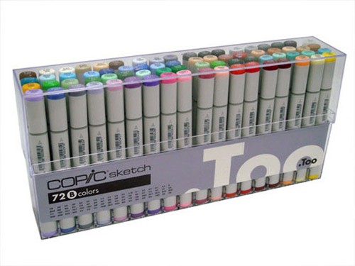 Copic sketch marker set - sketch, 72