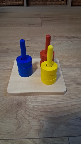 Montessori coloured discs - montessori, 3