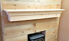 REAL PINE CHUNKY MANTLE SHELF  free postage