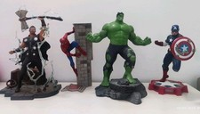 Diamond Select Gallery Marvel Comics Hulk, Captain America, Spiderman, Thor