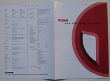 Tata 4x4 Leisure Vehicle Original UK Market Brochure no date circa 1999