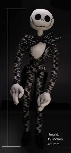 Jack skellington 50cm plush - 50cm,