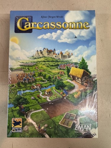 Carcassonne board game river - board,