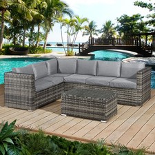 Oseasons Acorn Rattan 6 Seat