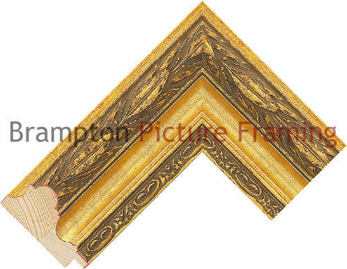 65mm wide gold - wide, wood