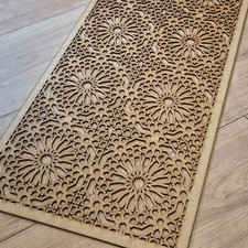 Arabic Mandela Decorative Screen Radiator Cabinet Panel Partition 3mm 6mm 0175