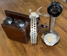 Vintage candle stick telephone