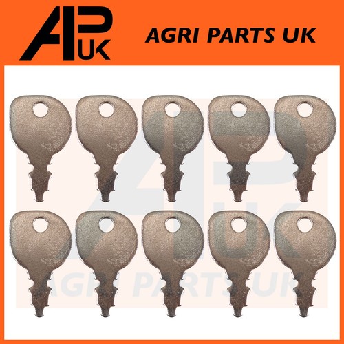 10x ignition switch - keys, indak