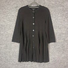 COS Womens Black Pleated Hem